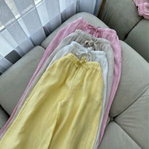 Pantalon en lin by l’esmella