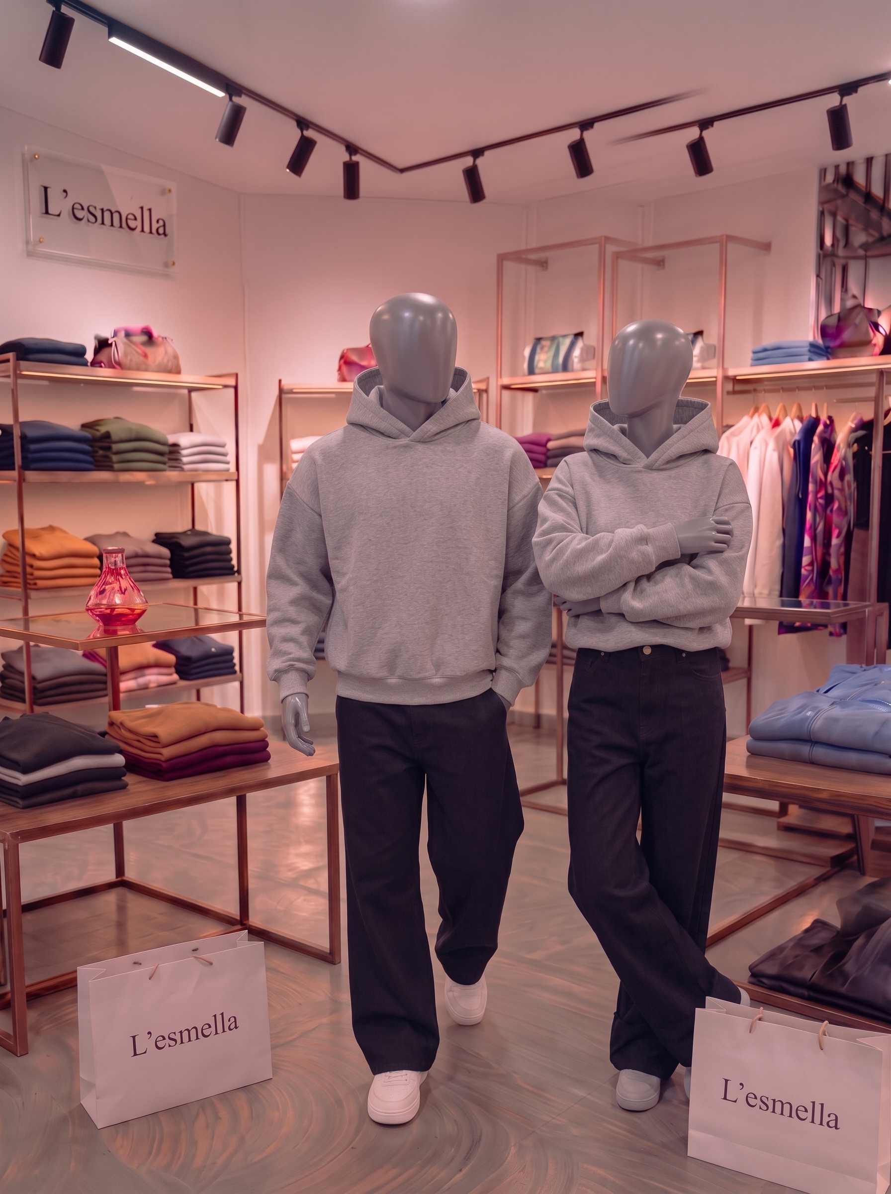 Sweat L’esmella boxy fit - الصورة 9