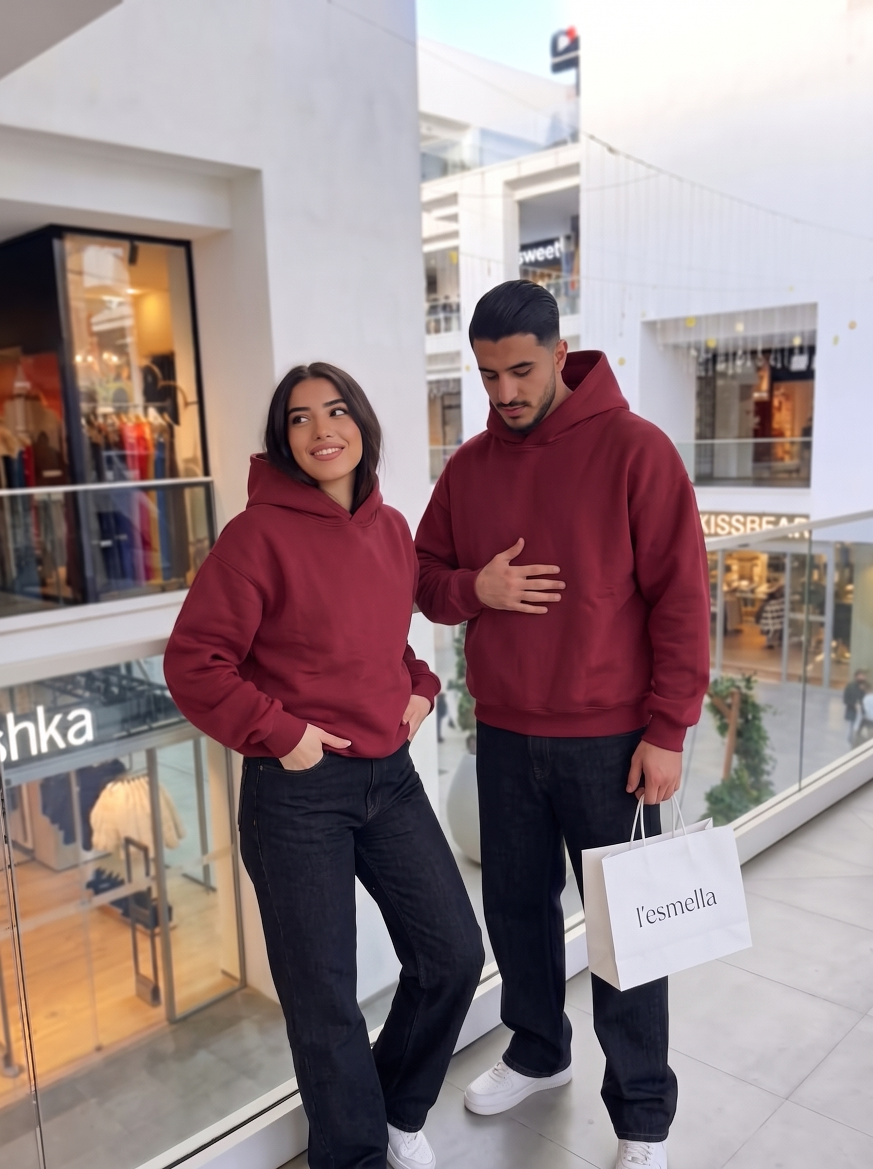 Sweat L’esmella boxy fit